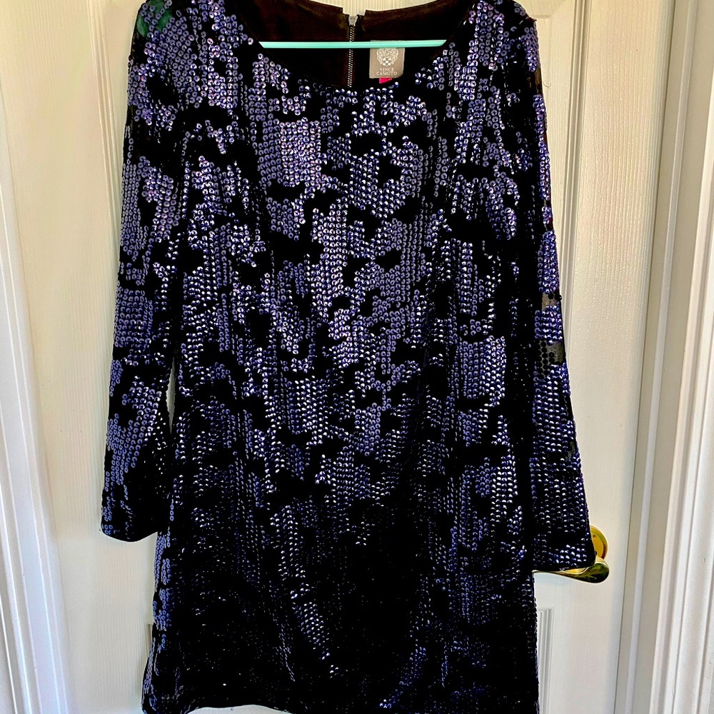 Vince Camuto Sequin Cocktail Dress
